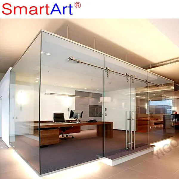 
glass office partitions with glass office door 