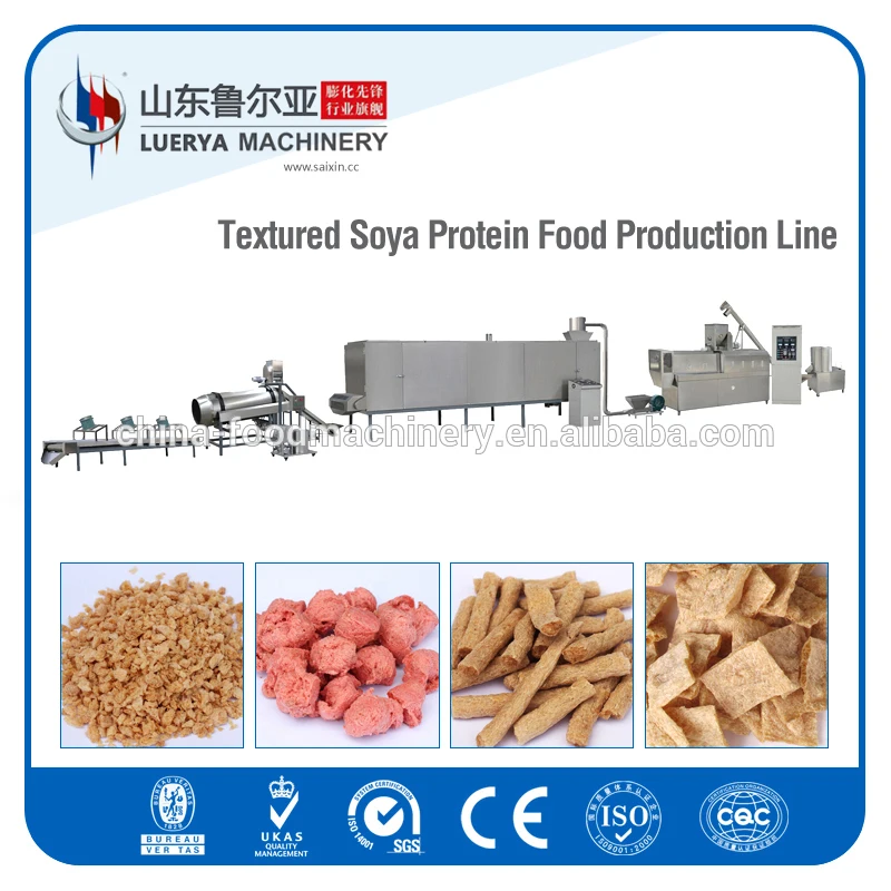 150kg/h Soya Nugget/ Protein Food Making Machine