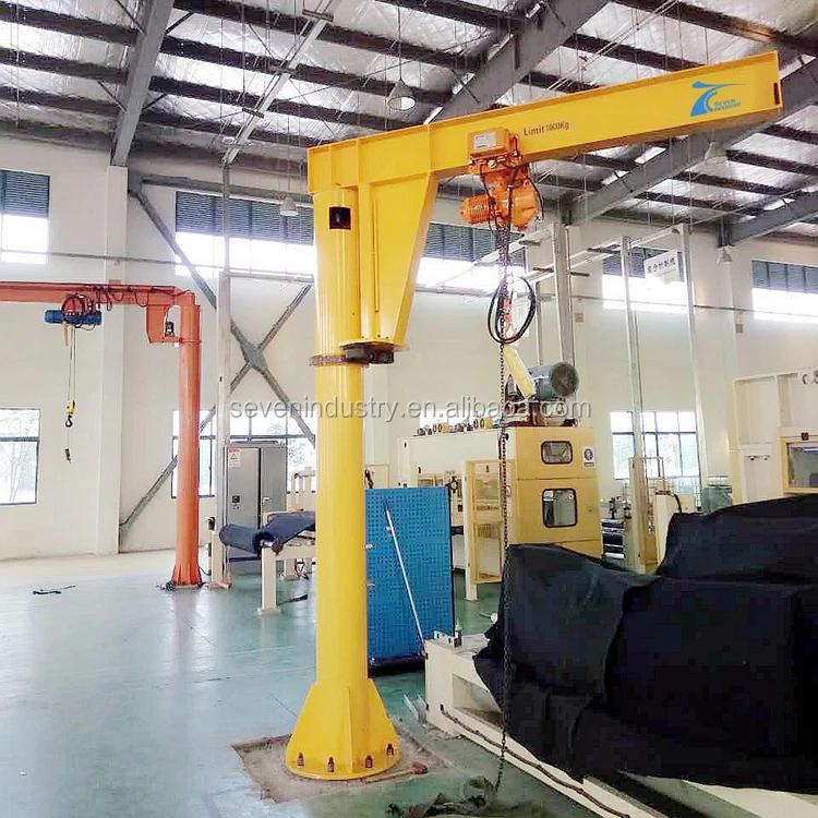 rotary I beam wall fixed movable 360 degree 800 kg 500kg jib crane price factory