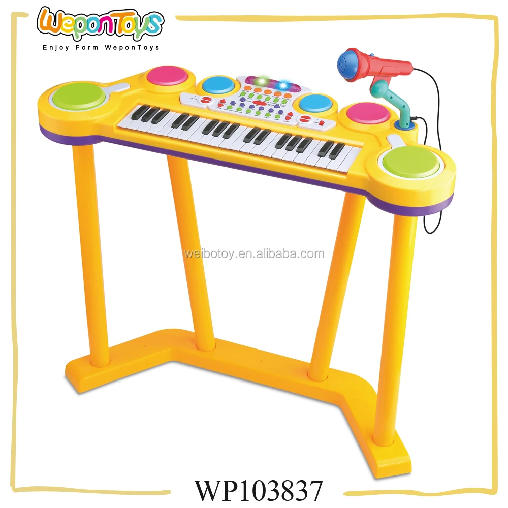 musical baby piano with microphone keyboard piano set with chair baby grand piano prices