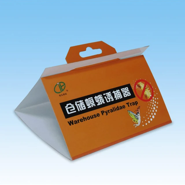 Paper warehouse pyralidae trap to control food moth cloth moth