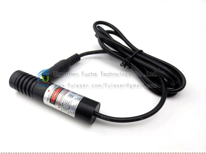 FU850AL5-GD16 840-860nm 850nm <1mW adjustable Infrared line - laser 3VDC with adjustable focus