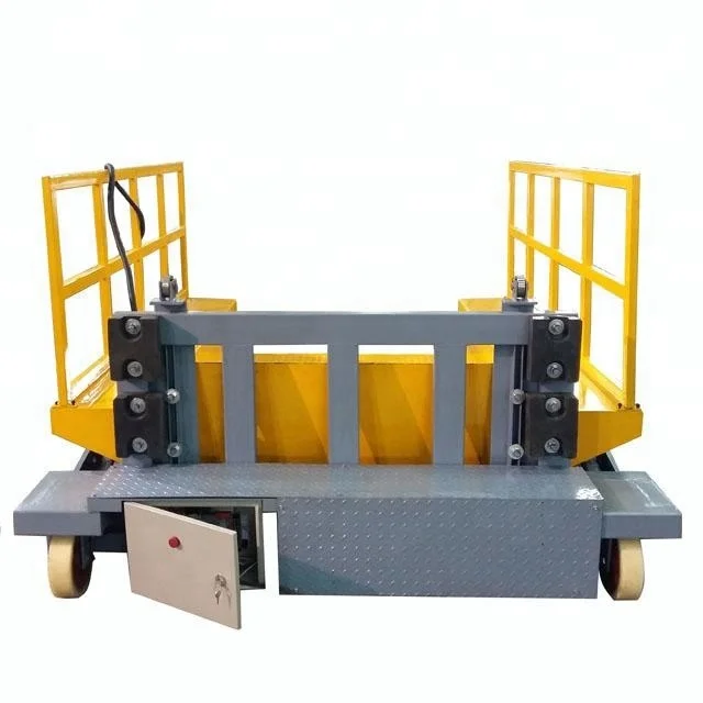Movable stainless steel hydraulic shear lifting platform