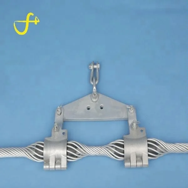 
Adsscable accessories electric power line material suspension clamp 