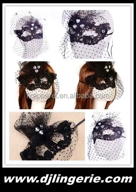 
Sexy Lace Full Face Mask Diamond Masquerade Halloween Ball Party Mask Fancy Dress Costume Mask B1080 