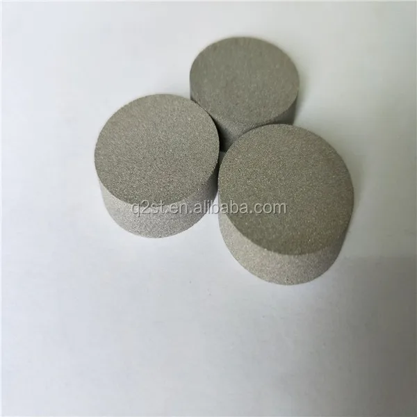 0.5-2-100micron sintered gases liquids porous metal stainless steel micropore plate