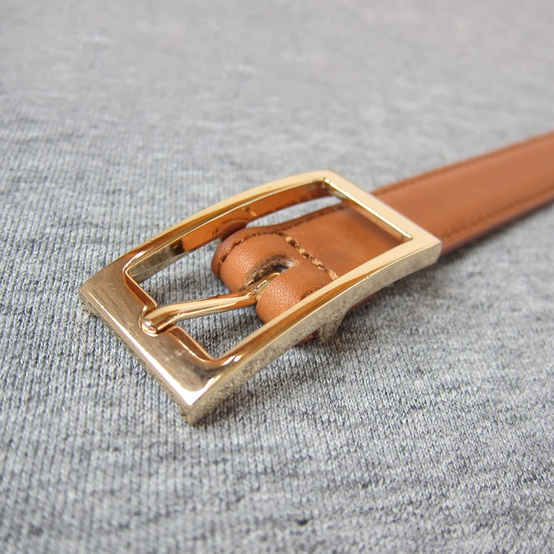 Womens belt customized stylish lady leather strap