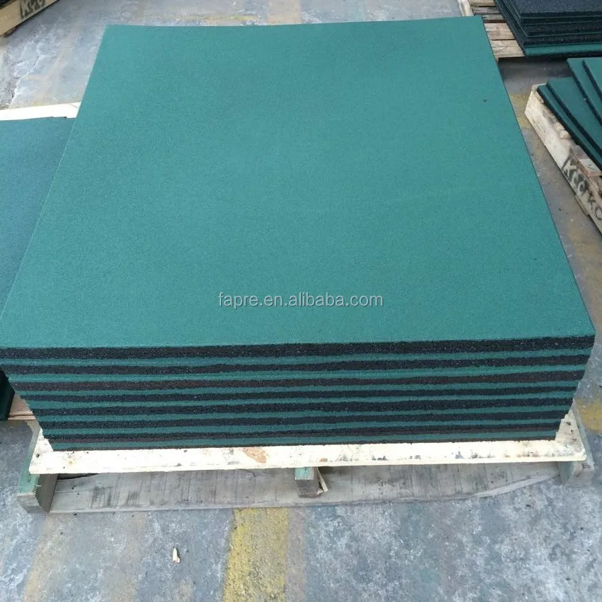 Rubber mat for car parking for outdoor