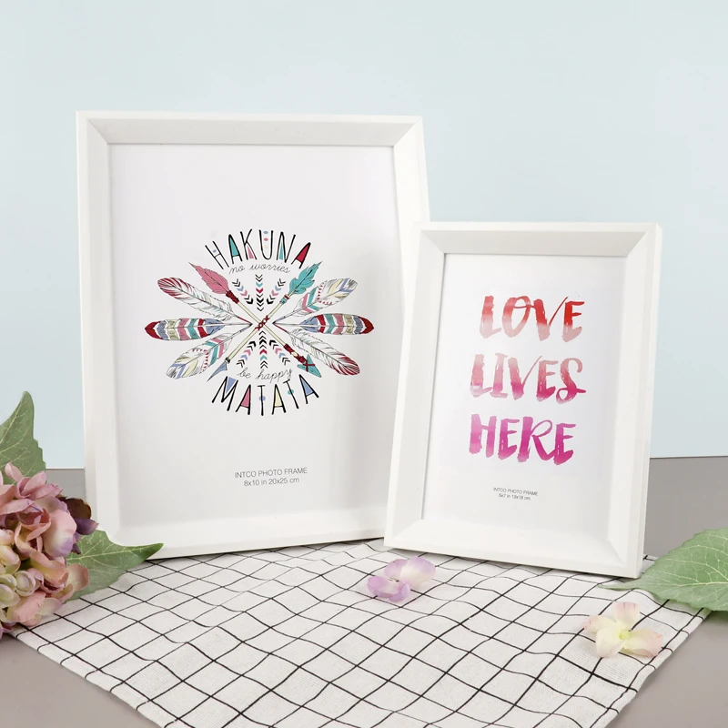 INTCO TM016 New Arrival Tabletop Decoration Plastic Photo Picture Frame