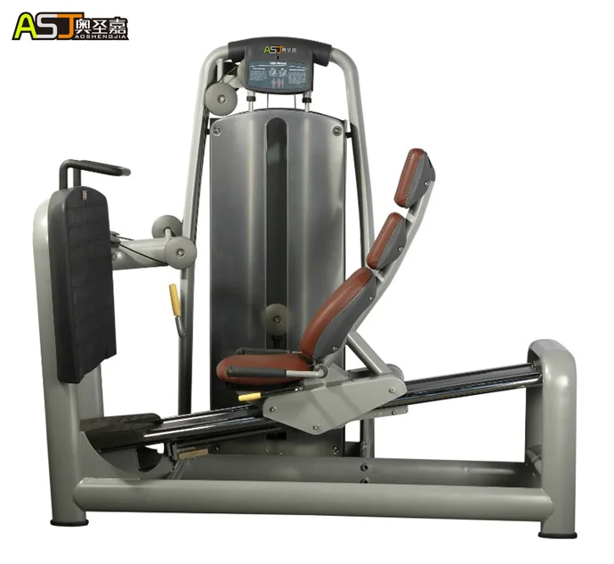 ASJ Fitness Leg Press Machine Body Building Gym Equipment Exercise Equipment A016 Seated Leg Press Machine