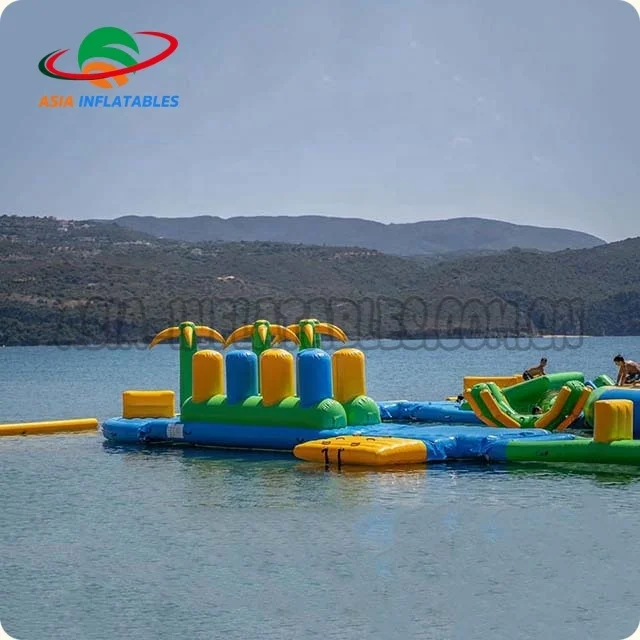 High Quality Floating aqua park /water amusement park/ Inflatable Water Park Equipment For Sale