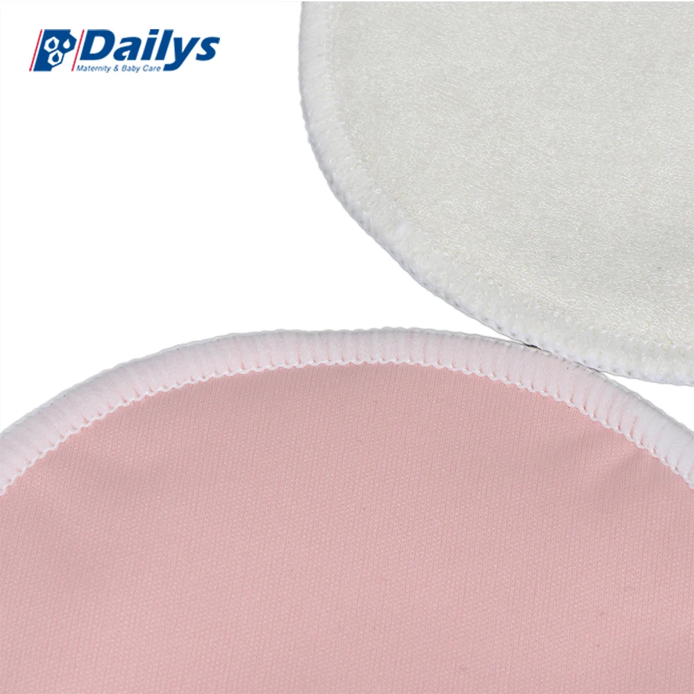 
100% Organic Bamboo Nursing Pads Reusable Soft Milk Breast Pads Wholesale China breast pads reusable 