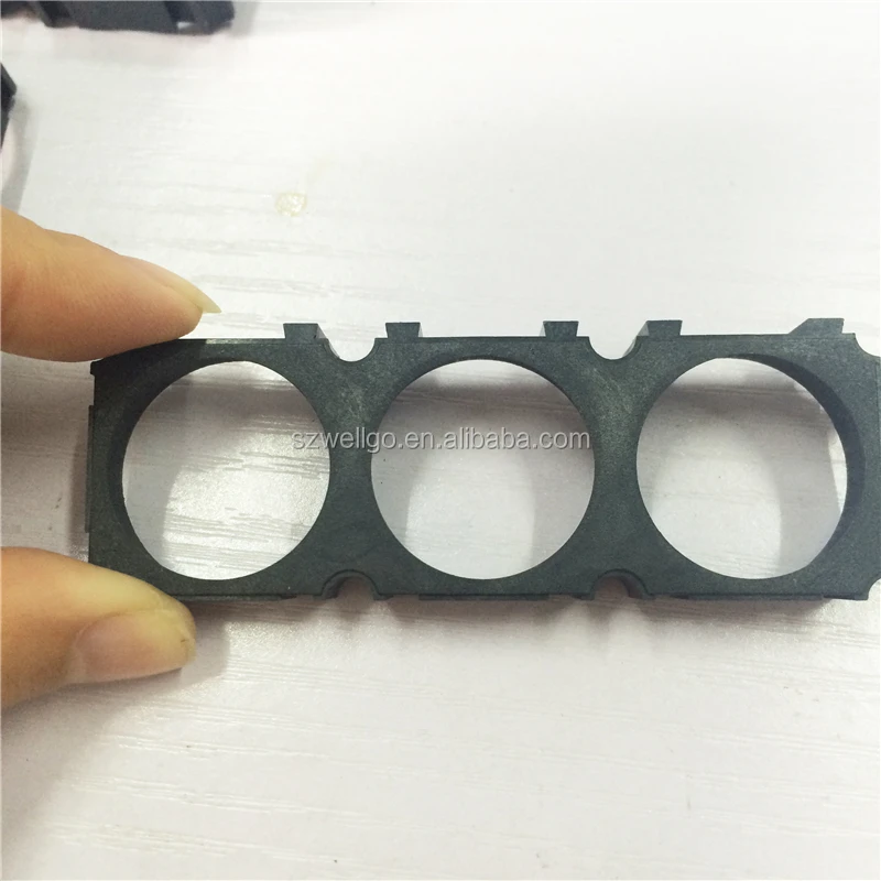cylindrical 26650 Battery ABS Connector 2P 3P Li-ion battery Holder DIY Storage lithium battery pack Bracket