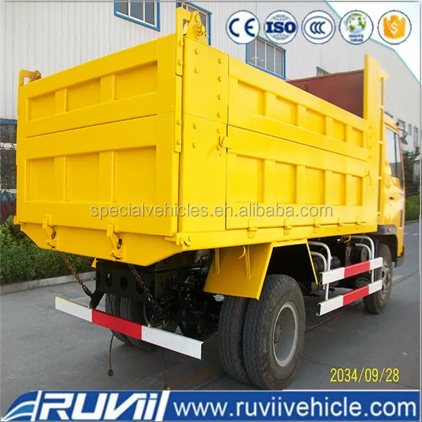 FAW 4x2 210HP tipper dump truck for sale self loading dumper truck