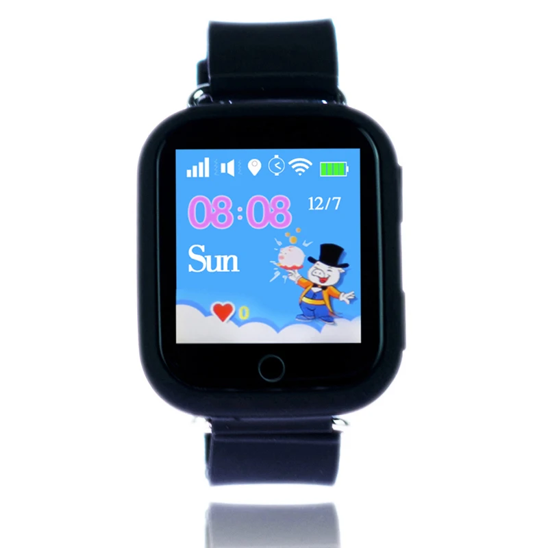 2018  Hot Sale GPS Smart Watch Kids Q750 SOS Call Location Finder Children Smart Electronic Baby Watch Q750 with safty functions