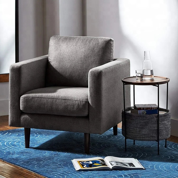 Bases Black White Living Room Furniture Stainless Steel Frame Side Table  Round Furniture Fabric Storage Basket Side Table