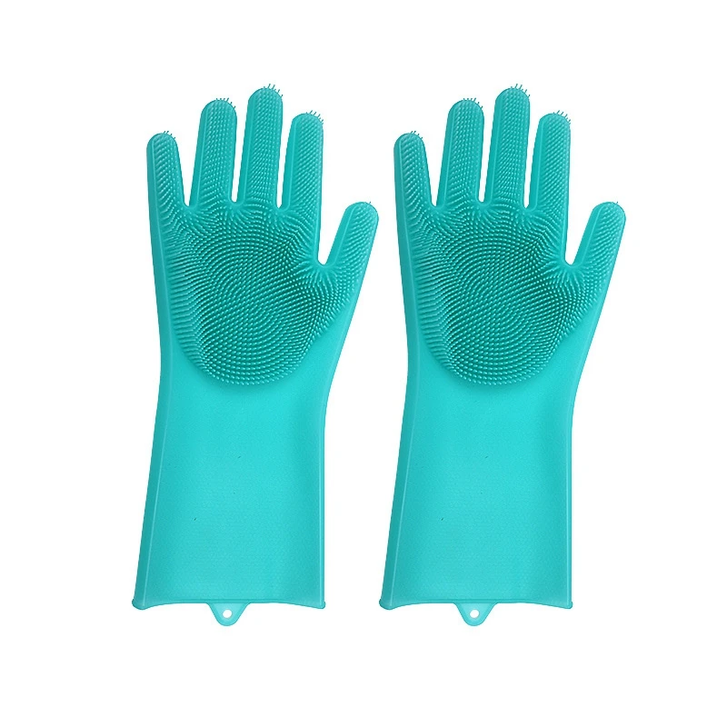 Magic Dish Washing  Kitchen Silicone  Cleaning Brush Scrubber
