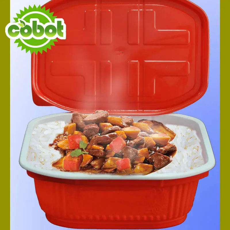 self heating rice box cooked instant rice dish