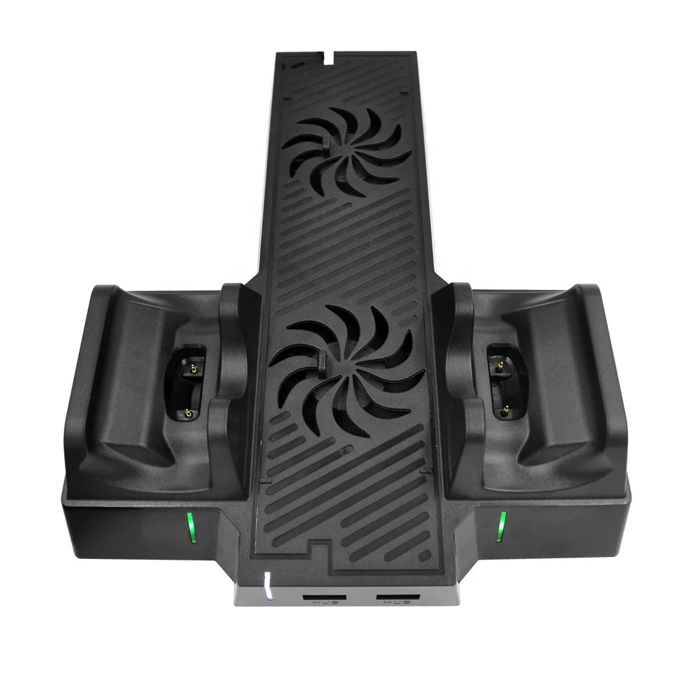 New multifunctional cooling fan usb charger for xbox one controller  with xbox one  stand