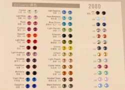 Высокое качество SS4-SS12 смеси супер блестящий дизайн ногтей стразы горячей фиксации, плоская задняя часть, горный хрусталь, камень для дизайна ногтей, с украшением в виде кристаллов