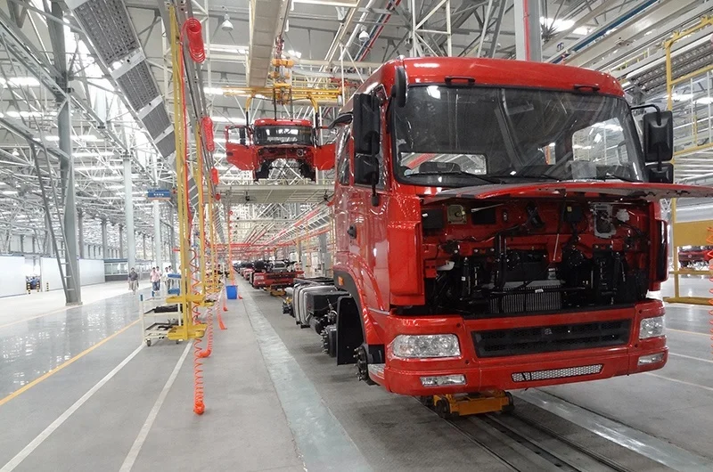 High Performance 16 Ton Dump Truck With 12 Ton Boom Arm Crane