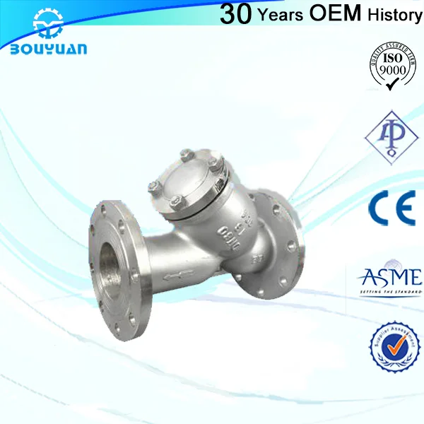 
ANSI Standard 150LB 300LB Flanged Y Type Strainers / strainer filter 