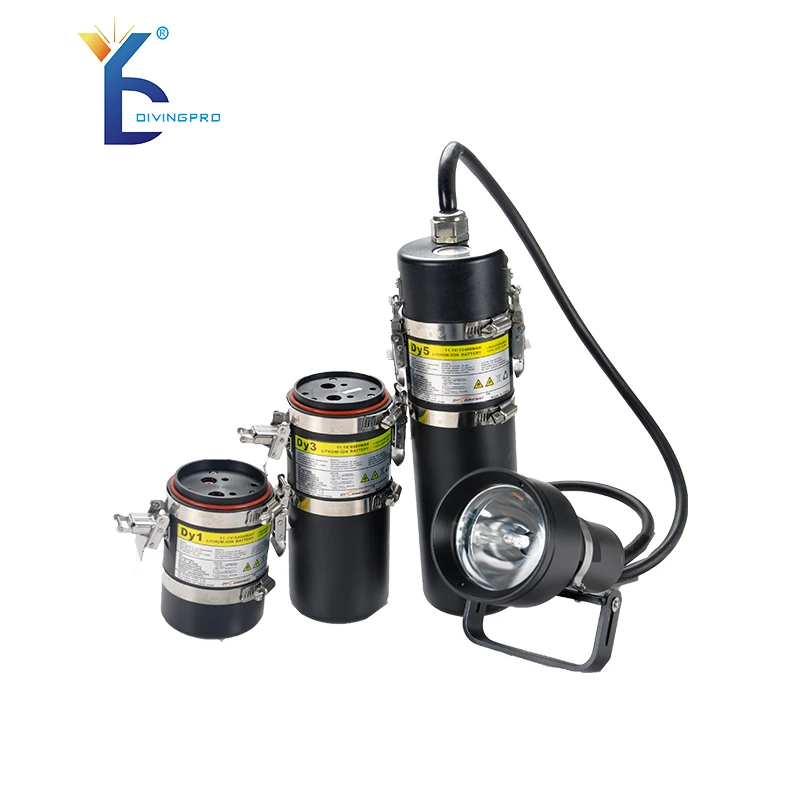 High lumen well-designed waterproof scuba canister dive light flashlight