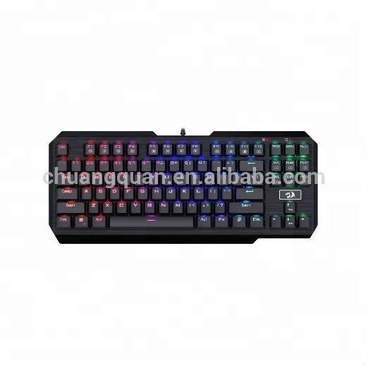 Redragon K553 RGB LED Backlit Mechanical Gaming Keyboard in good quality