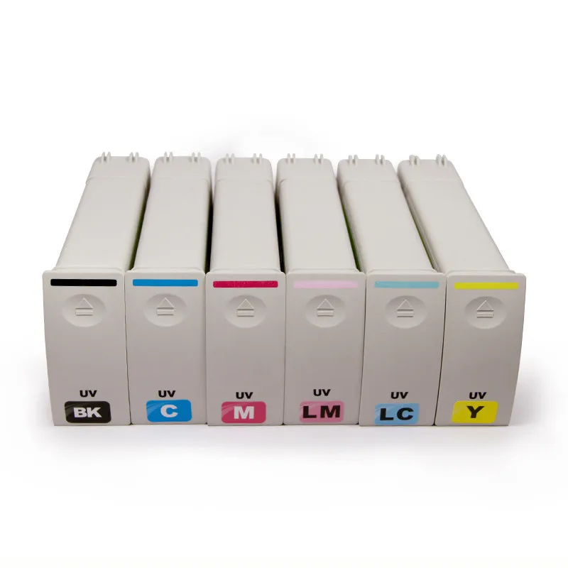 OCBESTJET 680-ML для HP 83 УФ картридж с пигментными чернилами 5500 5500ps 5000 5000ps УФ-принтера 100% подходит к OEM