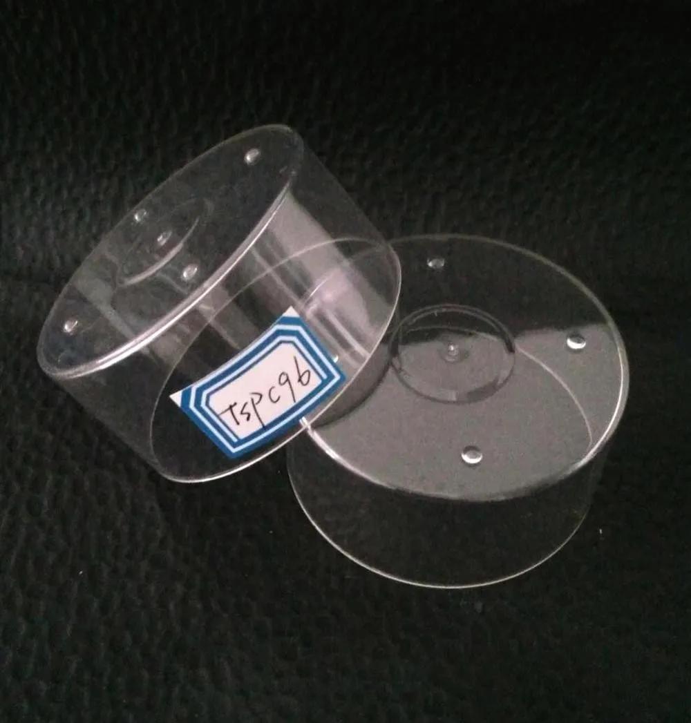 wholesale  clear plastic transparent tealight candle cups