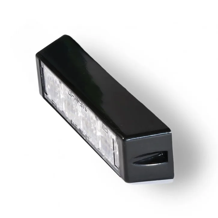 12W Professional Warning Grille headLights Emergency Amber Strobe Surface Mount Led ambulance light for Emergency Vehicles