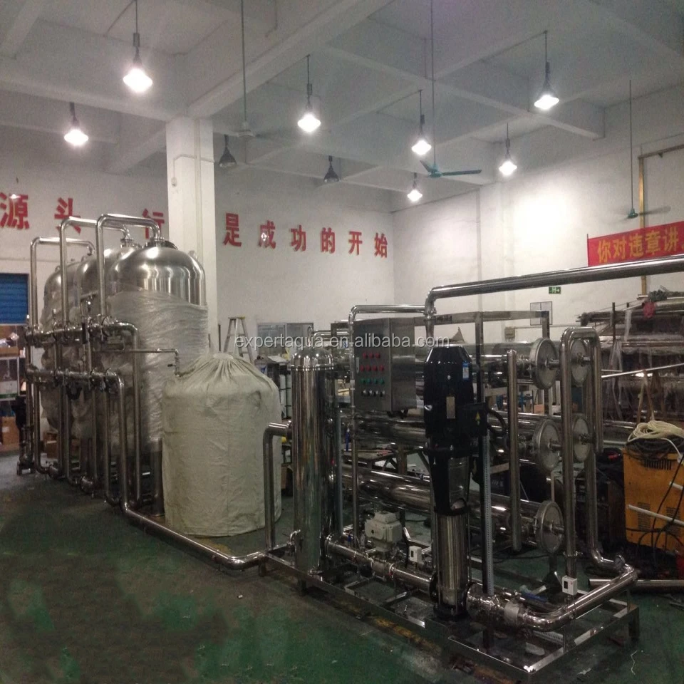 
10m3/h stainless steel reverse osmosis pure water system for food processing industry 