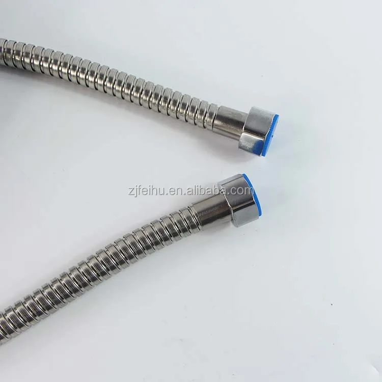 
High quality chromeplated double lock flexible shower hose, PVC shower hose 