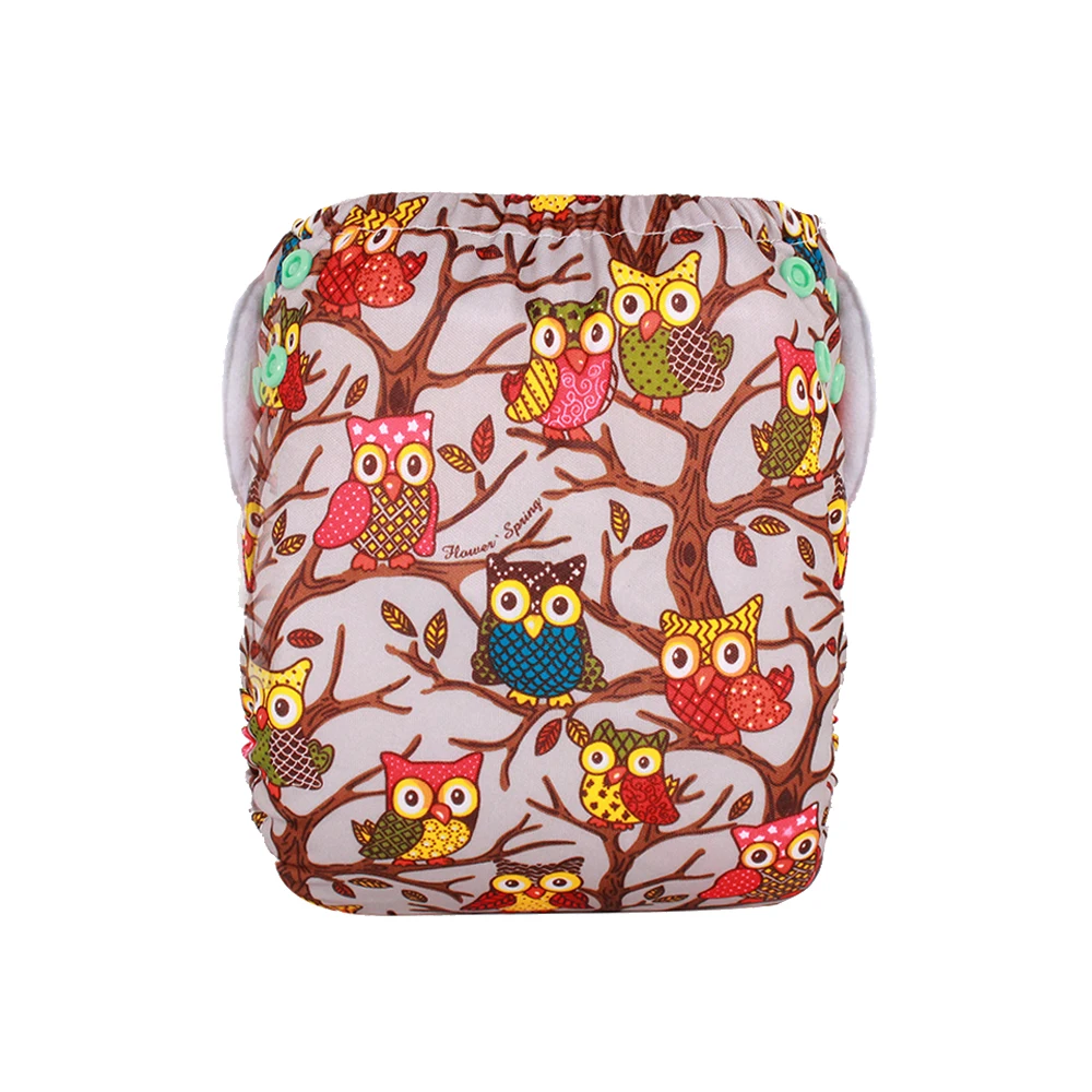 
Reusable premature newborn baby cloth diaper nappy for 0-6 months side opening snaps 