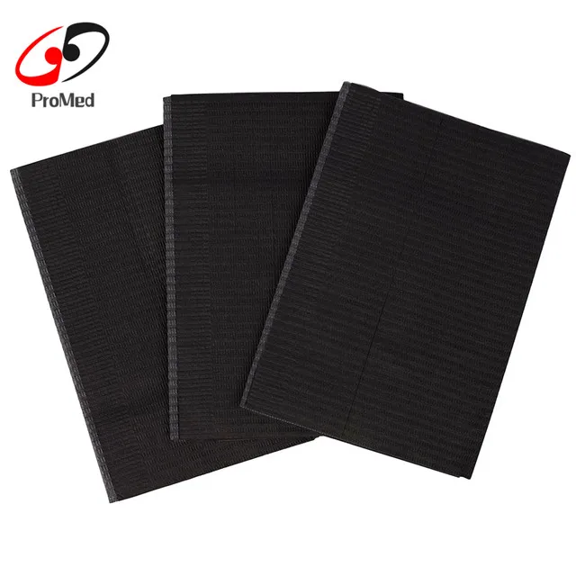 3 ply disposable waterproof dental medicom patient bibs