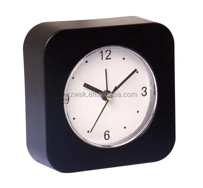 2021 OEM Custom wood silence alarm desk clock