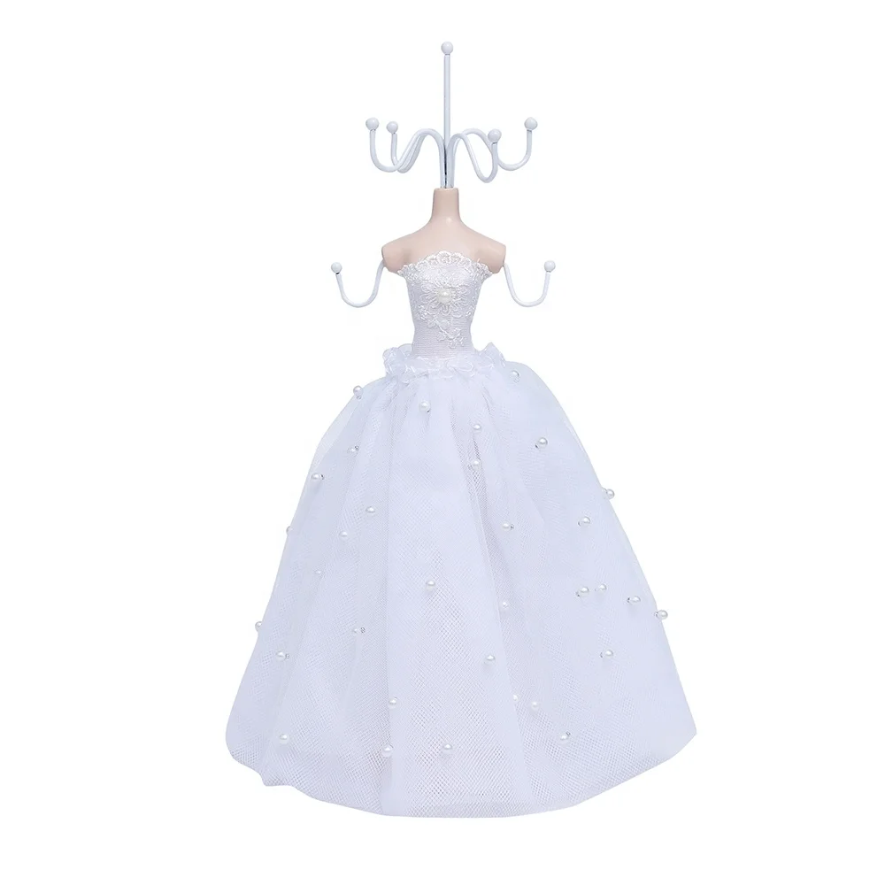 Hot selling Resin Tabletop Mannequin Doll Necklace Jewelry display