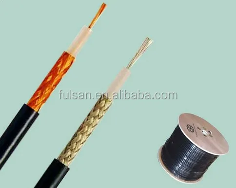 High Quality Low Loss 50 ohm RG58 Coaxial Cable 500m drum
