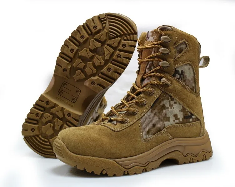 Good design breathable coyote anti-sip women army combat tactical boots