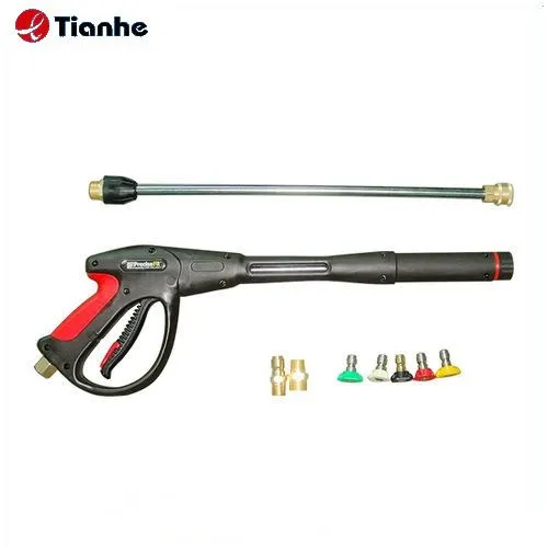 
High Pressure Long Lance Wand Spray Gun With Quick Nozzles For Car Wash 