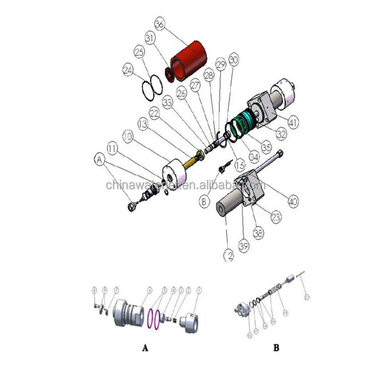 KMT waterjet spare parts KMT water jet spare parts