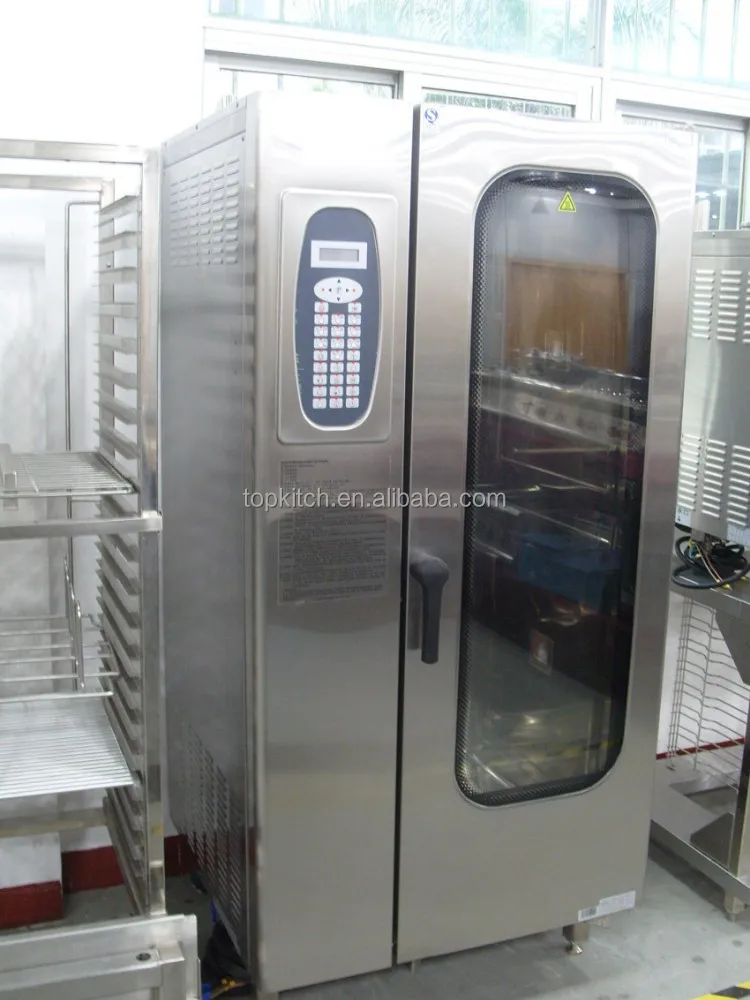 US Brand Computer Control Panel Auto Menu Saving Auto Washing Combi Steam Oven