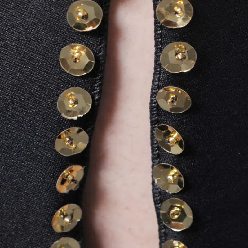 Черные племенные брюки для танца живота с разрезом бриллиантами