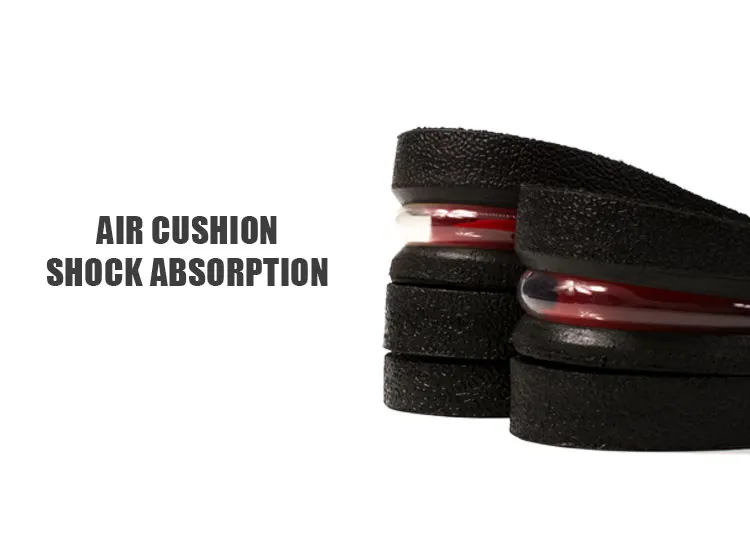 3 Layers PU Height Increase Adjustable Shoe Lift Air Cushion Insoles