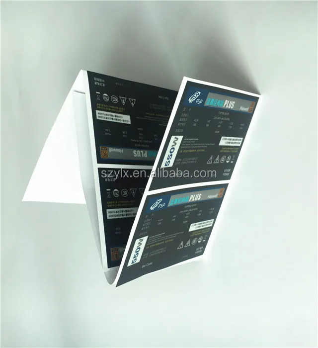 Factory Custom Actavis Prometh Cough Syrup Label Sticker security battery labels stickers