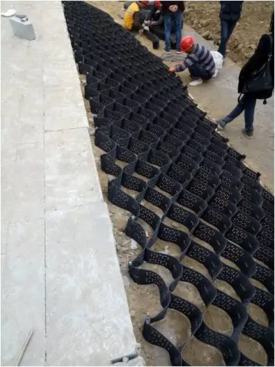 
Best price HDPE Geocell / Plastic Geocell plastic gravel grid 