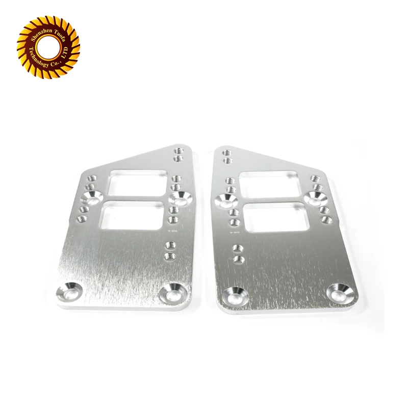 Пользовательские качества чпу алюминиевый металл лазерной резки и механической обработки