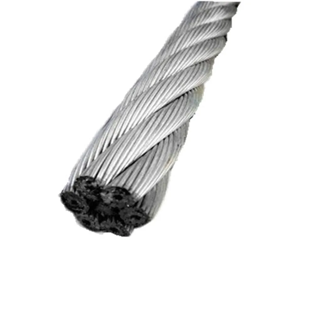 7x19 Cableway hot dipped galvanized steel wire cable 10-20mm