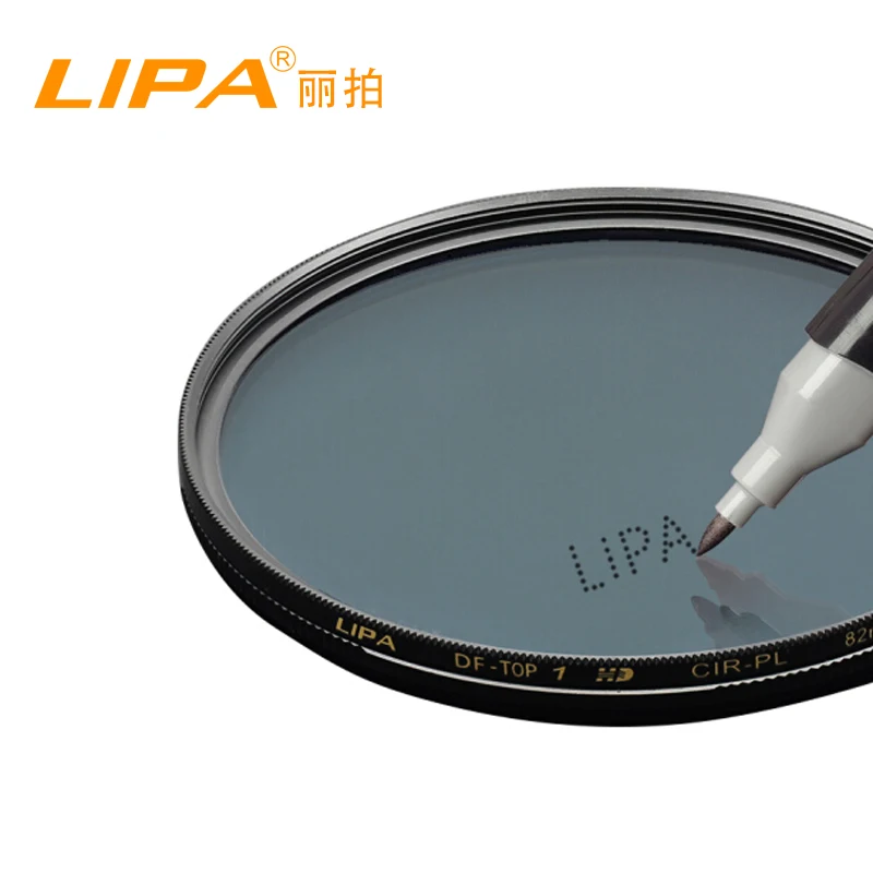 58mm competitive price polarized filter for camera lens Top transmittance CPL