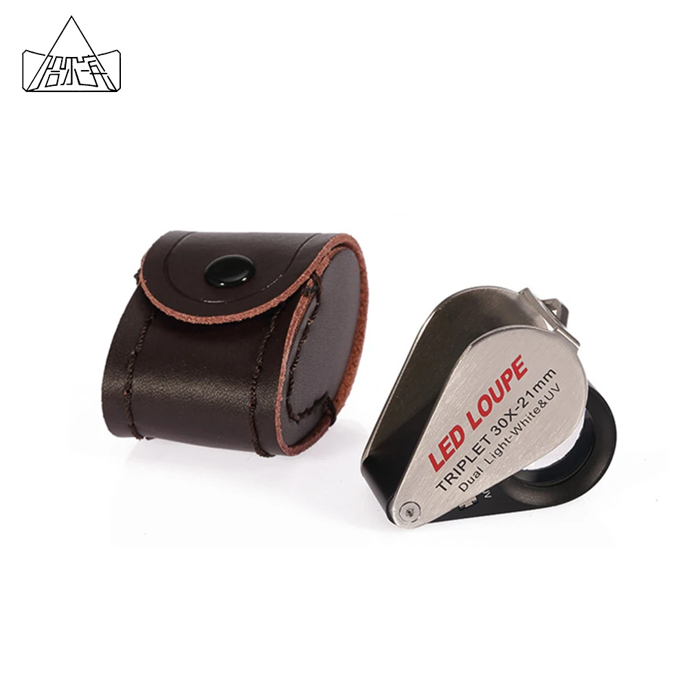 hand loupe with LED light